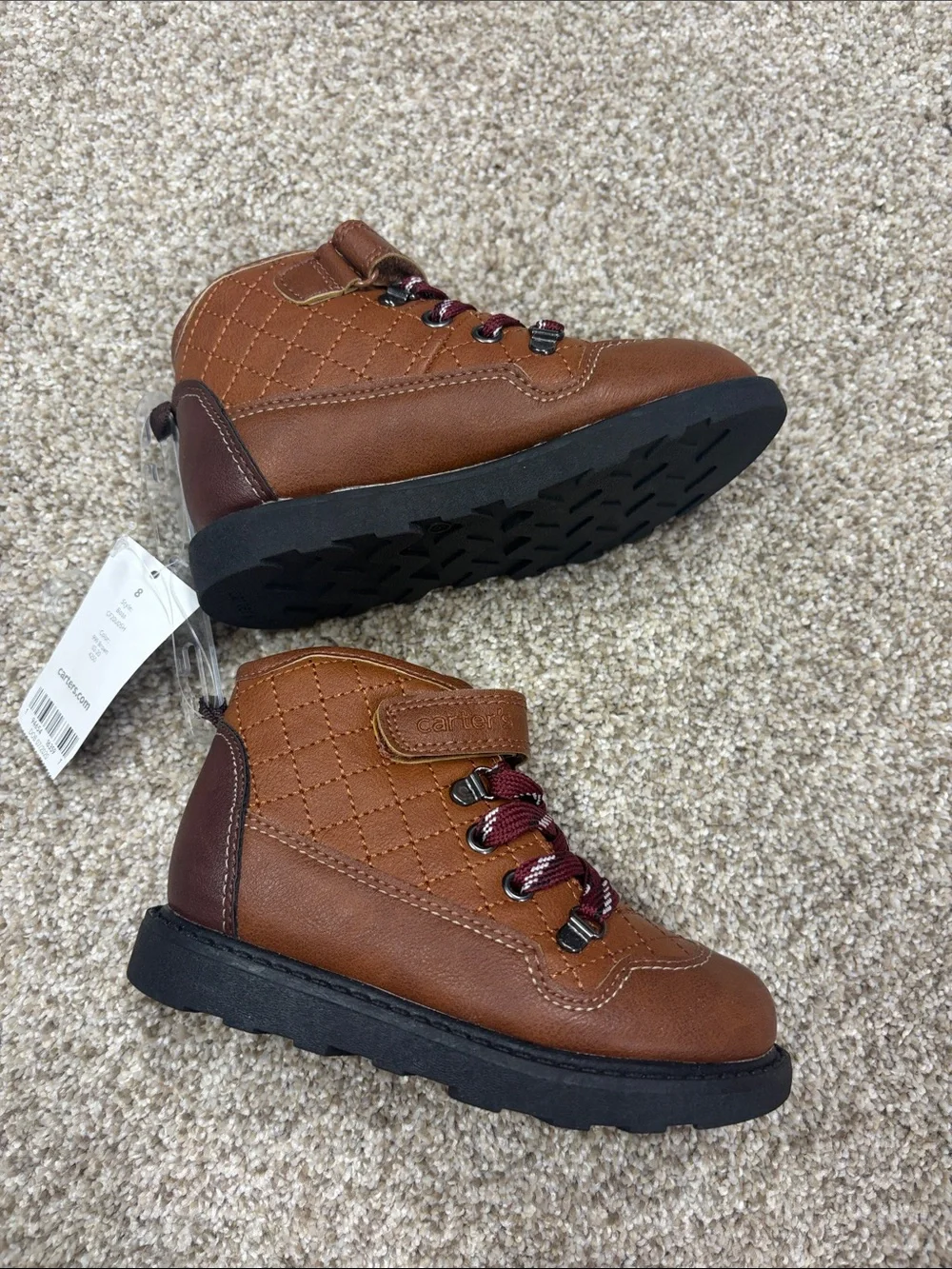 Carter’s NWT boys Boss boots size 8